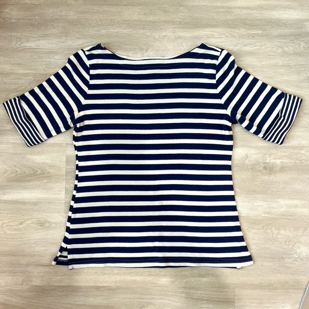 Karen Scott Stripped Shirt